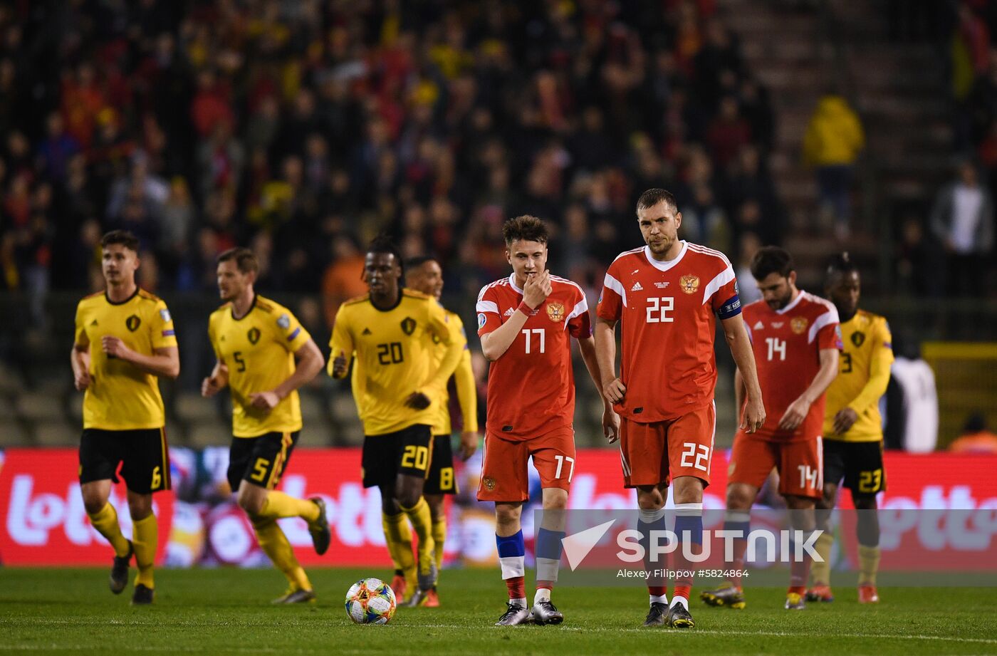 Belgium Soccer Euro 2020 Belgium - Russia