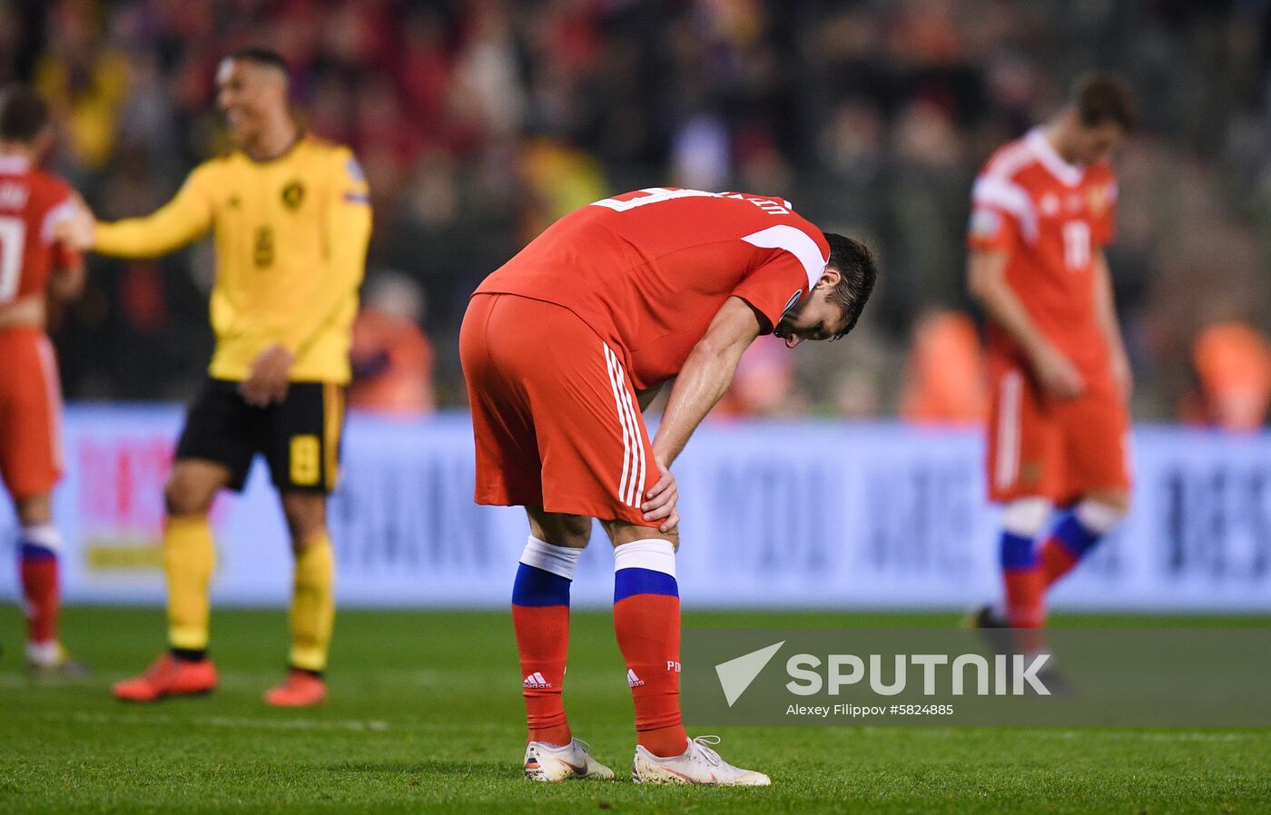 Belgium Soccer Euro 2020 Belgium - Russia