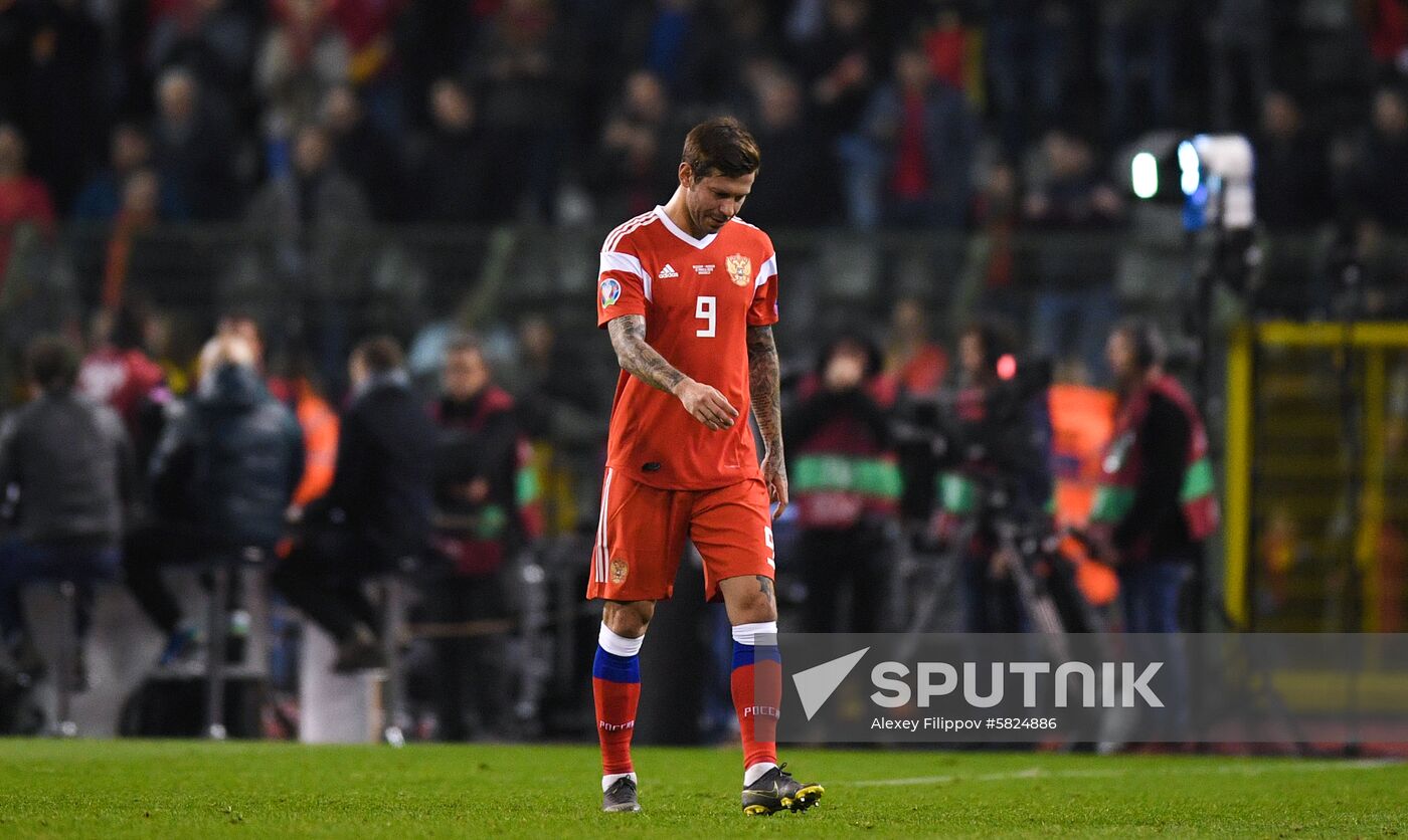 Belgium Soccer Euro 2020 Belgium - Russia