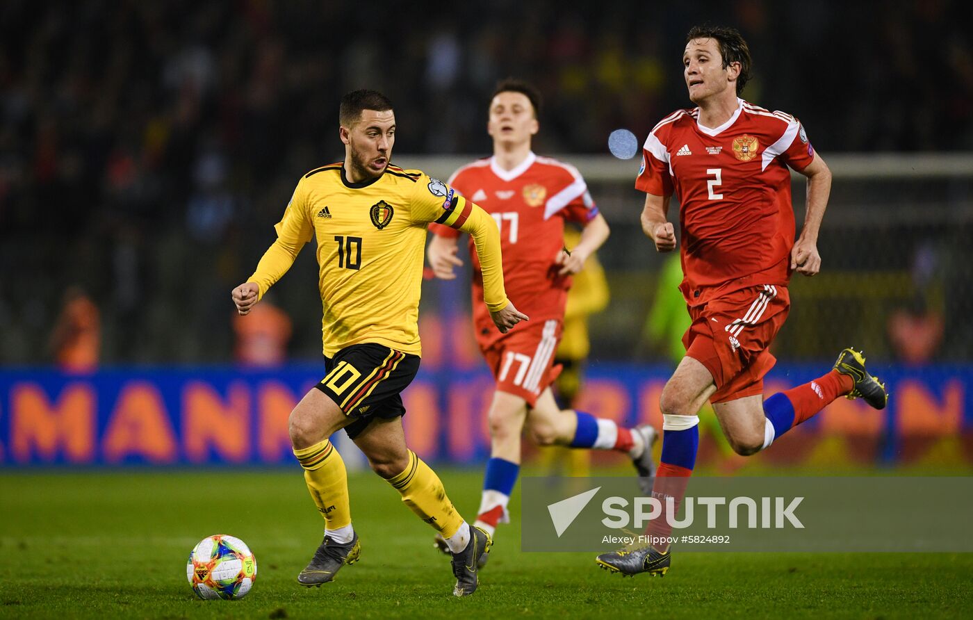 Belgium Soccer Euro 2020 Belgium - Russia