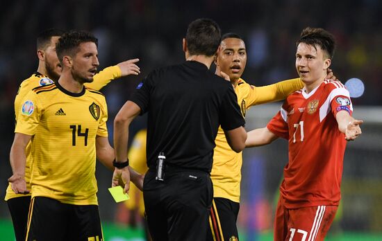 Belgium Soccer Euro 2020 Belgium - Russia