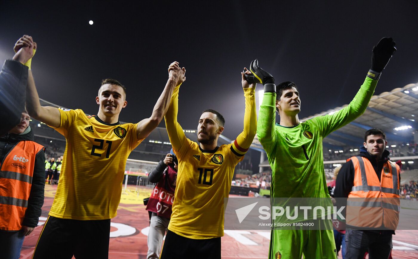 Belgium Soccer Euro 2020 Belgium - Russia