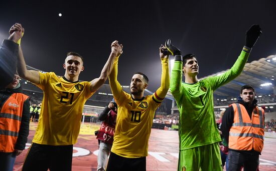 Belgium Soccer Euro 2020 Belgium - Russia