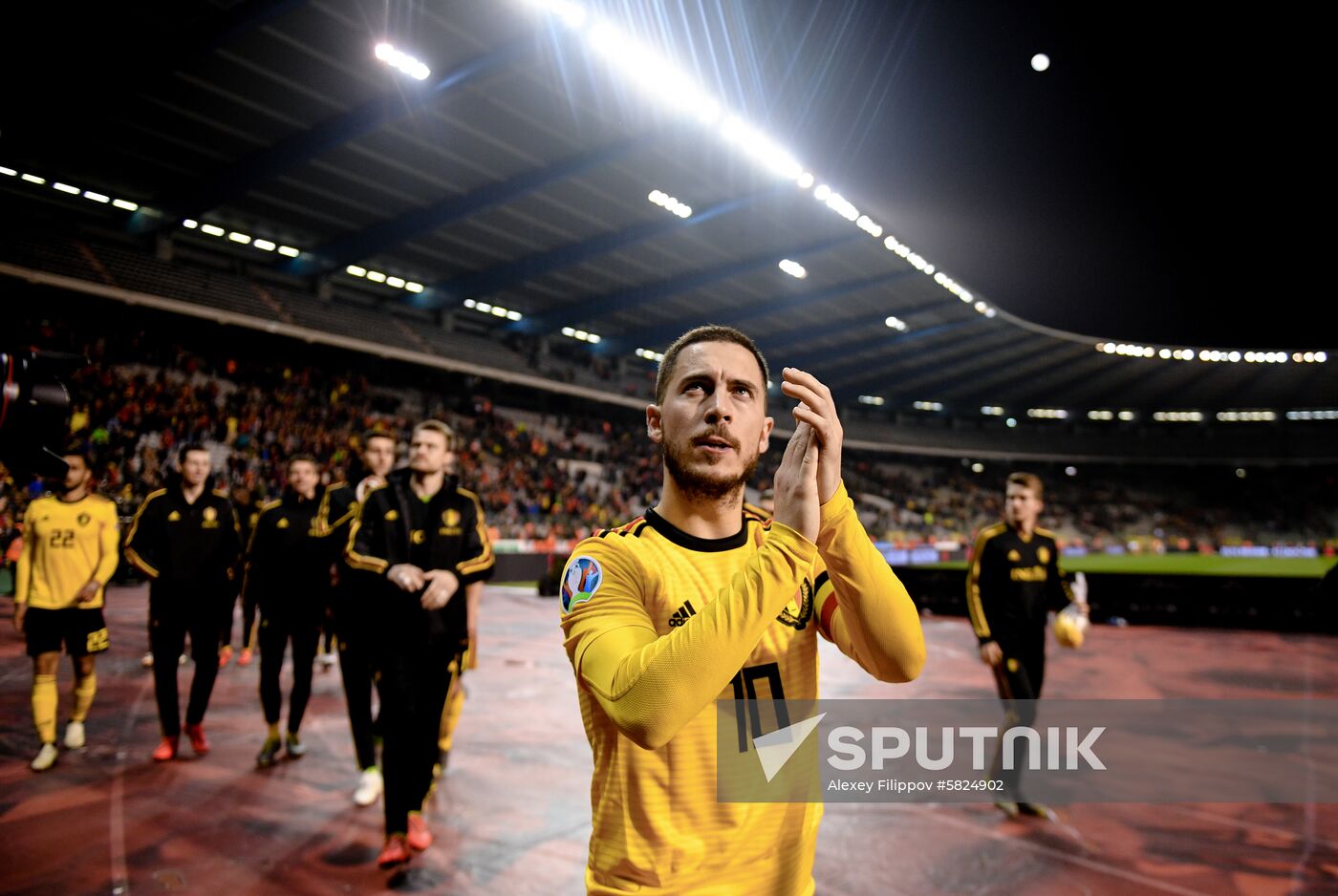Belgium Soccer Euro 2020 Belgium - Russia