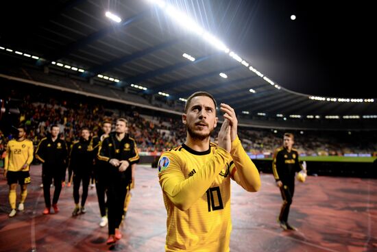 Belgium Soccer Euro 2020 Belgium - Russia
