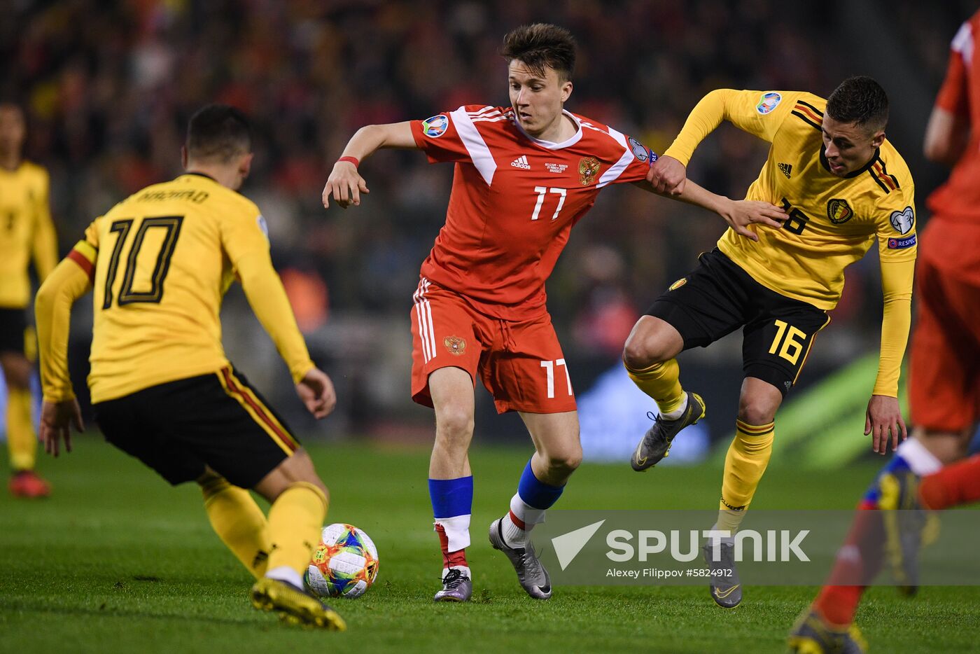 Belgium Soccer Euro 2020 Belgium - Russia