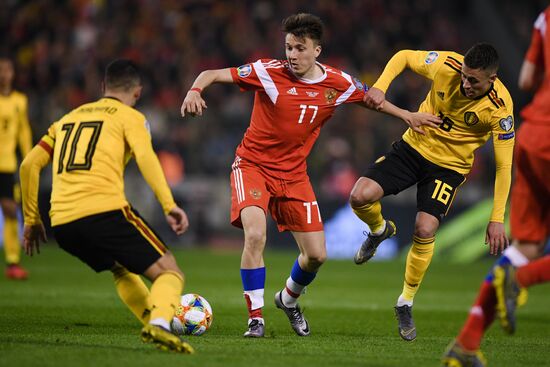 Belgium Soccer Euro 2020 Belgium - Russia