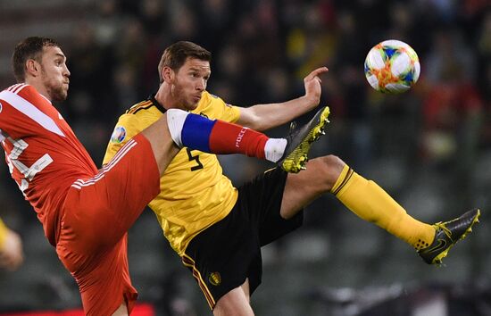 Belgium Soccer Euro 2020 Belgium - Russia