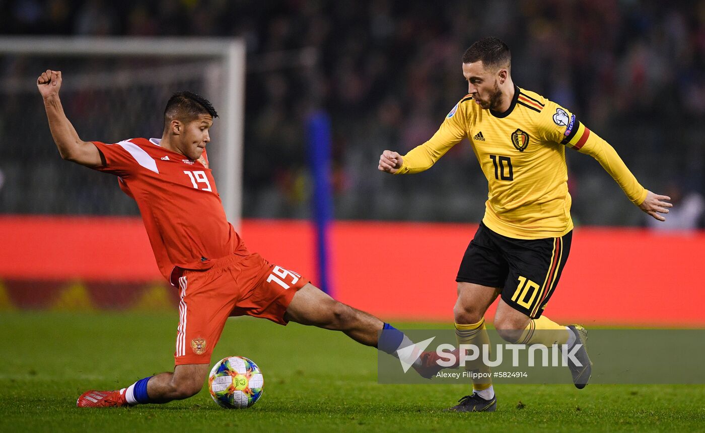 Belgium Soccer Euro 2020 Belgium - Russia
