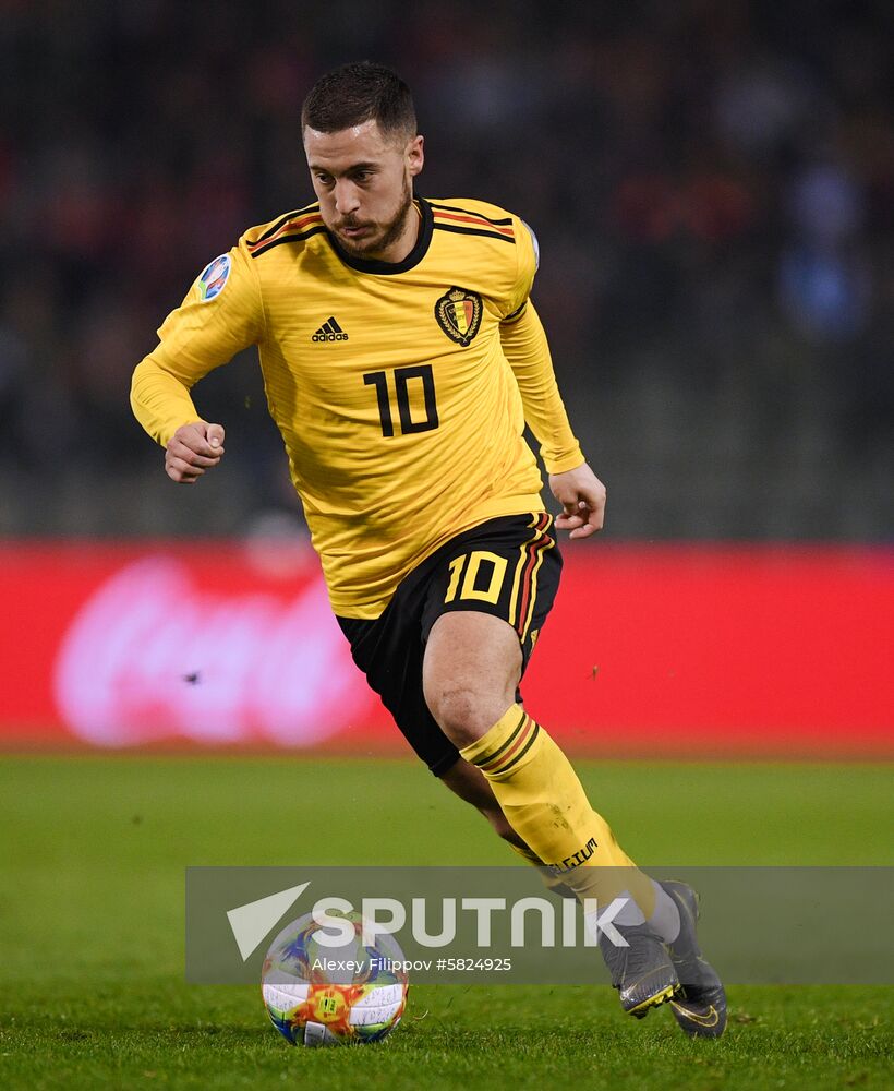 Belgium Soccer Euro 2020 Belgium - Russia