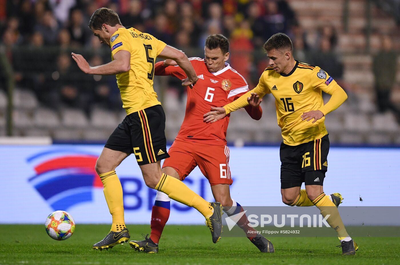 Belgium Soccer Euro 2020 Belgium - Russia
