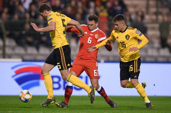 Belgium Soccer Euro 2020 Belgium - Russia