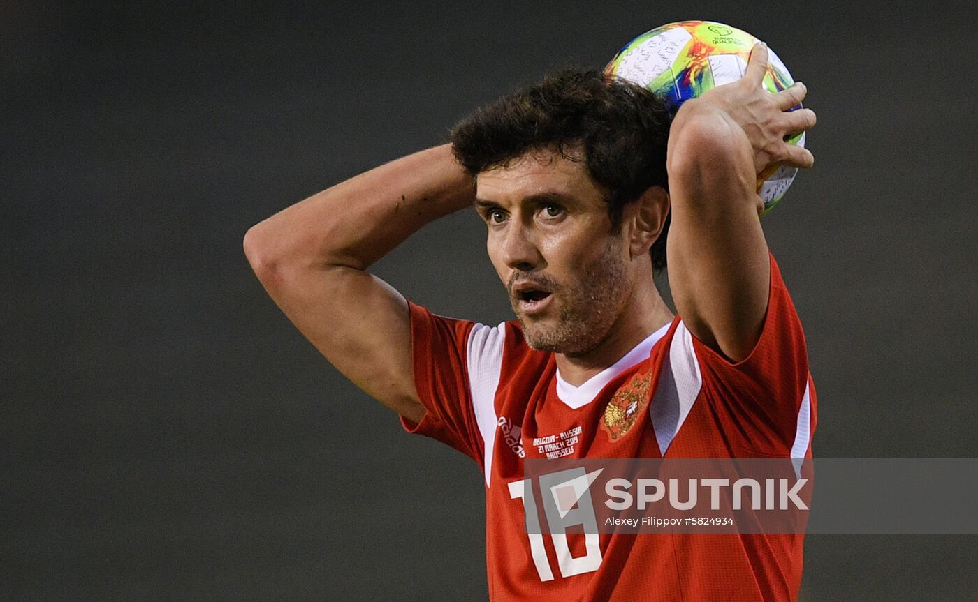 Belgium Soccer Euro 2020 Belgium - Russia