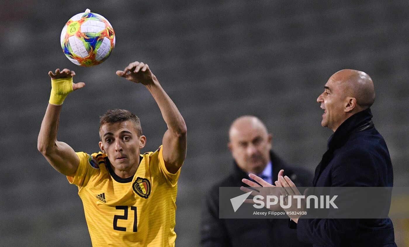Belgium Soccer Euro 2020 Belgium - Russia