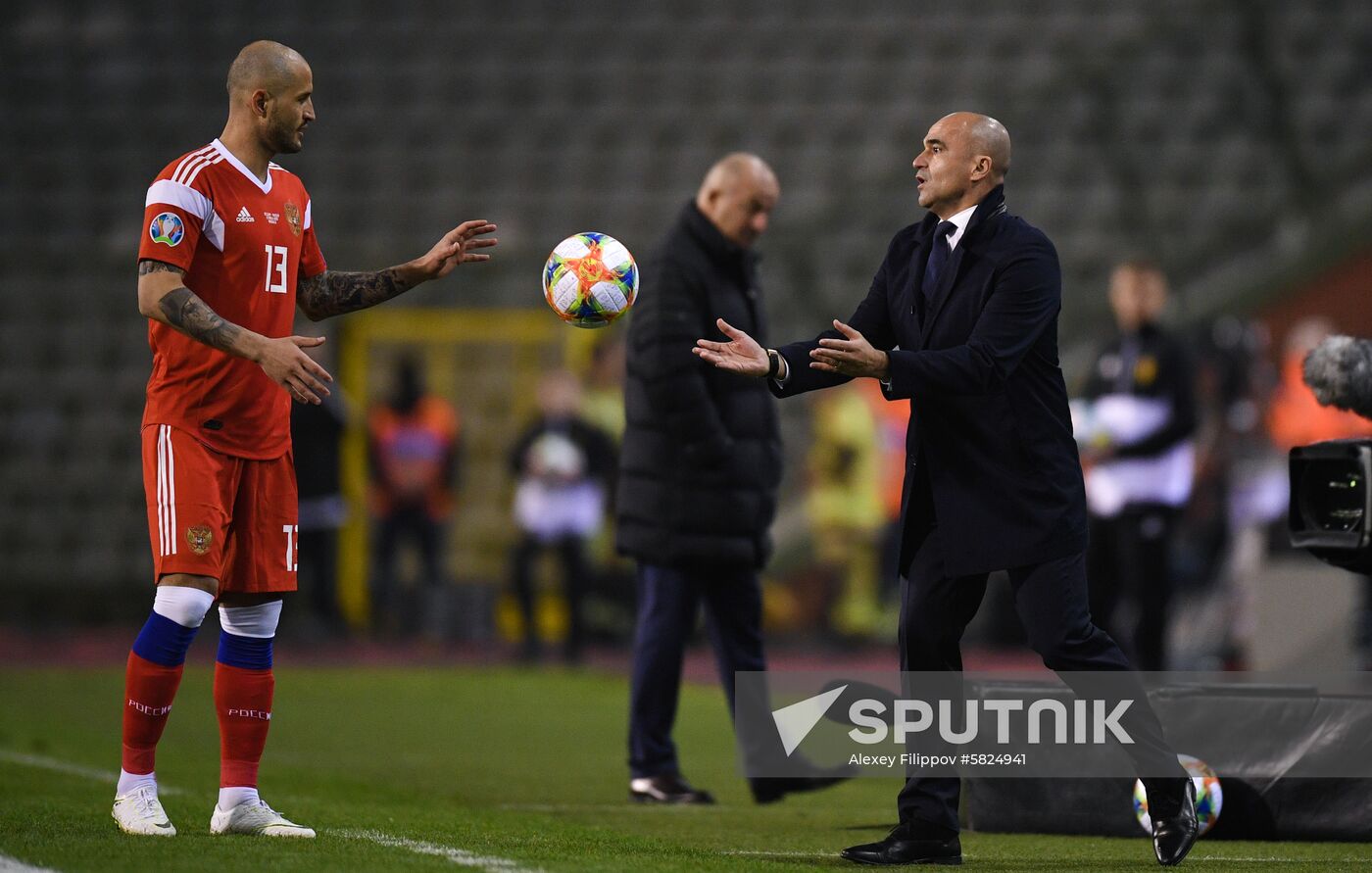 Belgium Soccer Euro 2020 Belgium - Russia