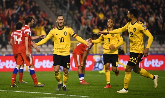 Belgium Soccer Euro 2020 Belgium - Russia