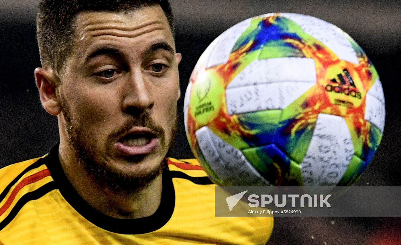 Belgium Soccer Euro 2020 Belgium - Russia