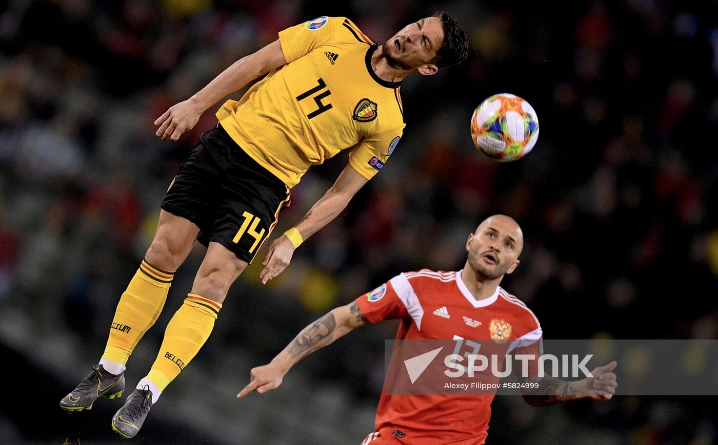 Belgium Soccer Euro 2020 Belgium - Russia