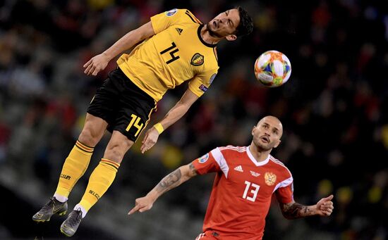 Belgium Soccer Euro 2020 Belgium - Russia