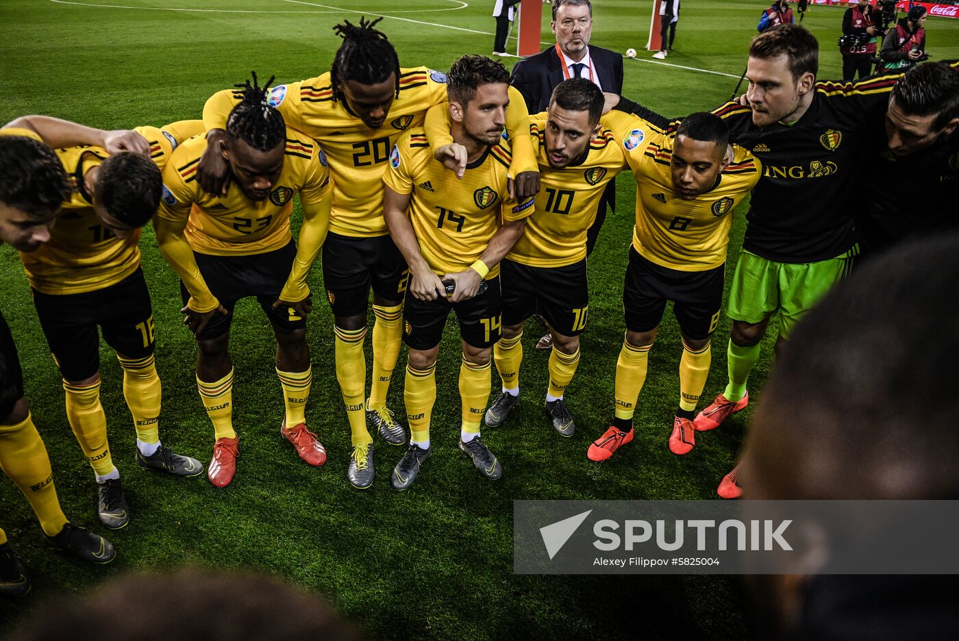 Belgium Soccer Euro 2020 Belgium - Russia