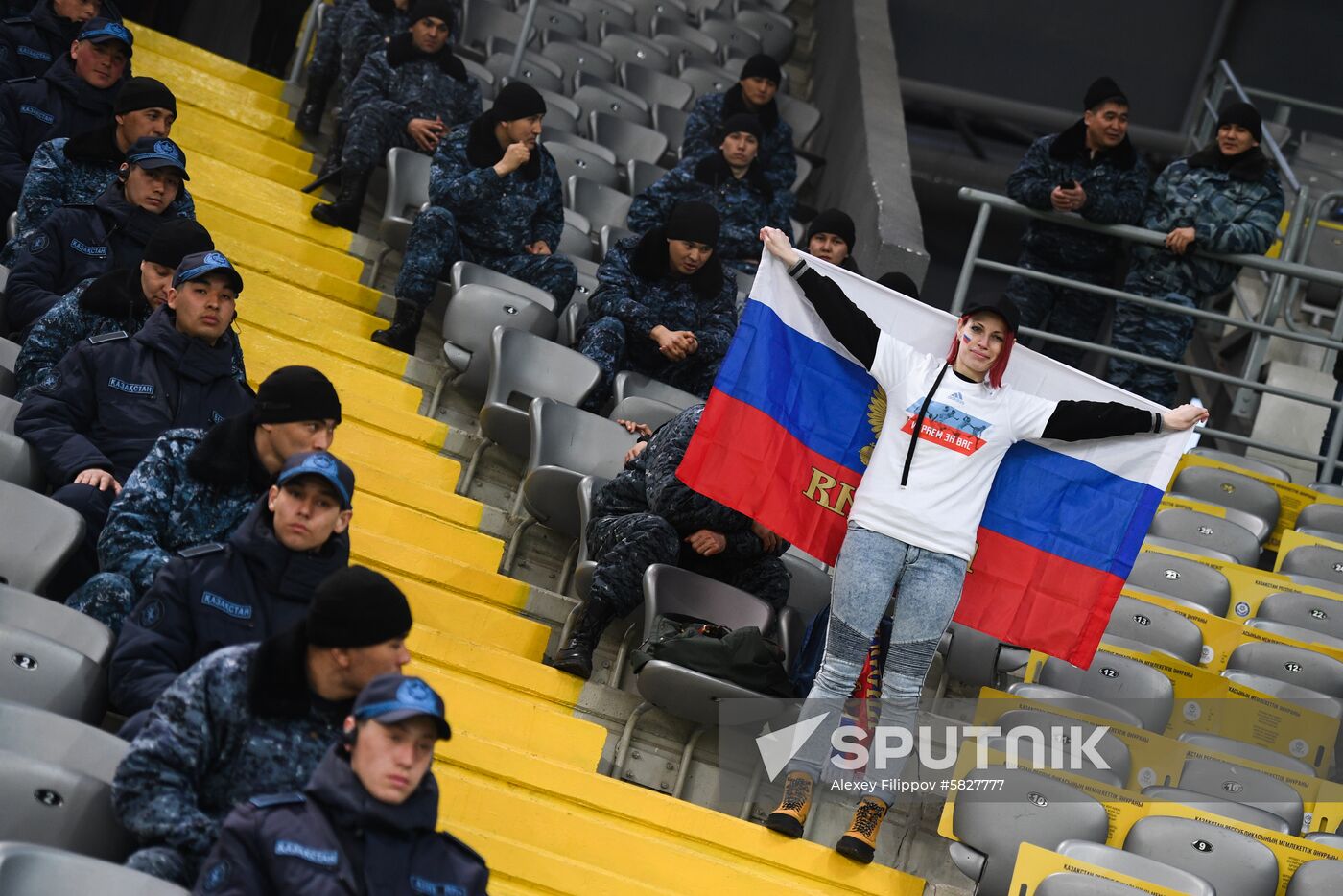 Kazakhstan Soccer Euro 2020 Kazakhstan - Russia