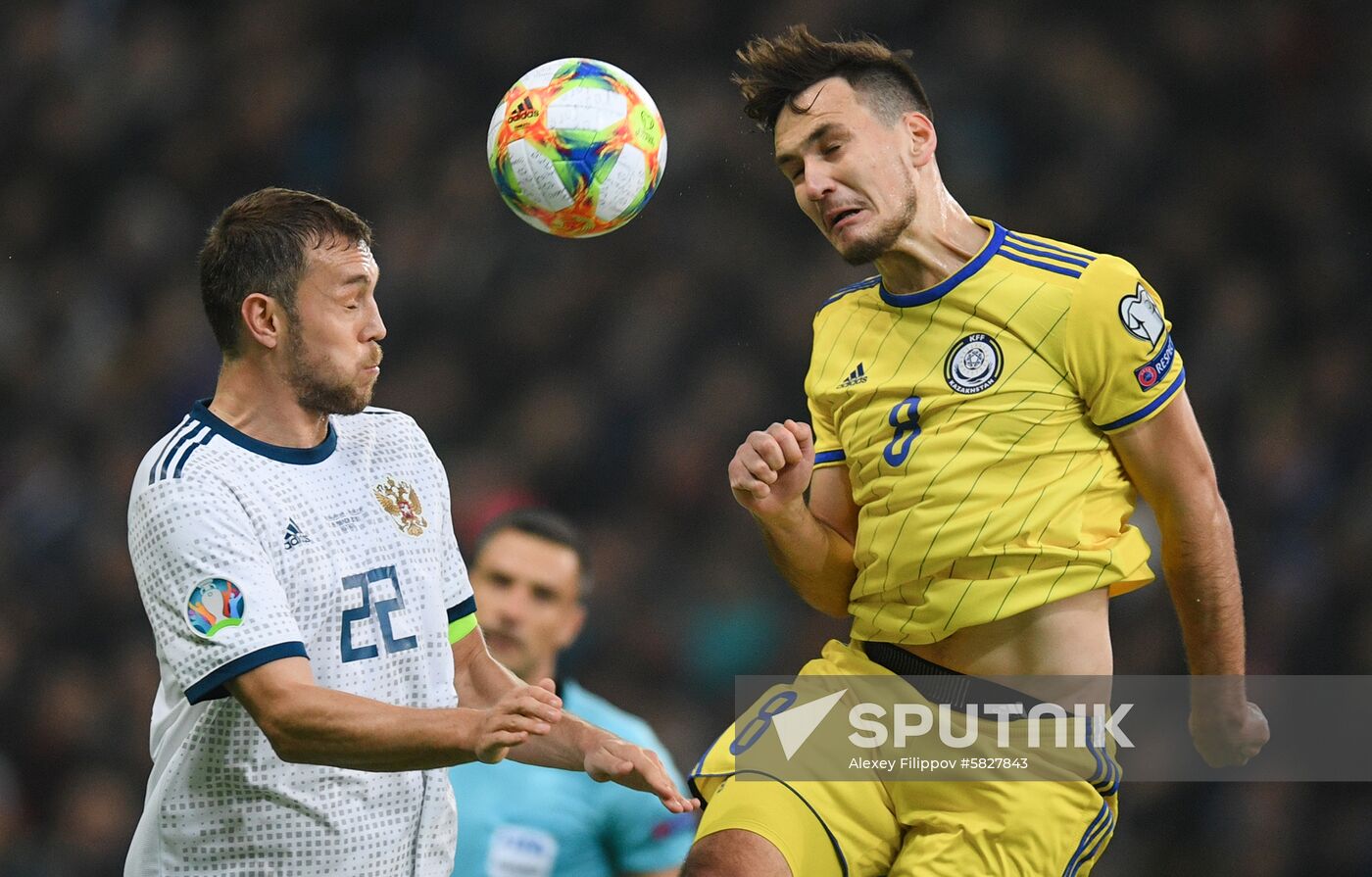 Kazakhstan Soccer Euro 2020 Kazakhstan - Russia