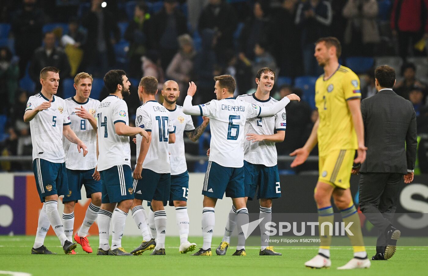 Kazakhstan Soccer Euro 2020 Kazakhstan - Russia