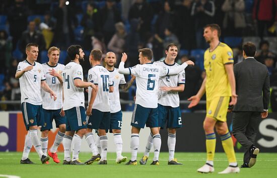 Kazakhstan Soccer Euro 2020 Kazakhstan - Russia