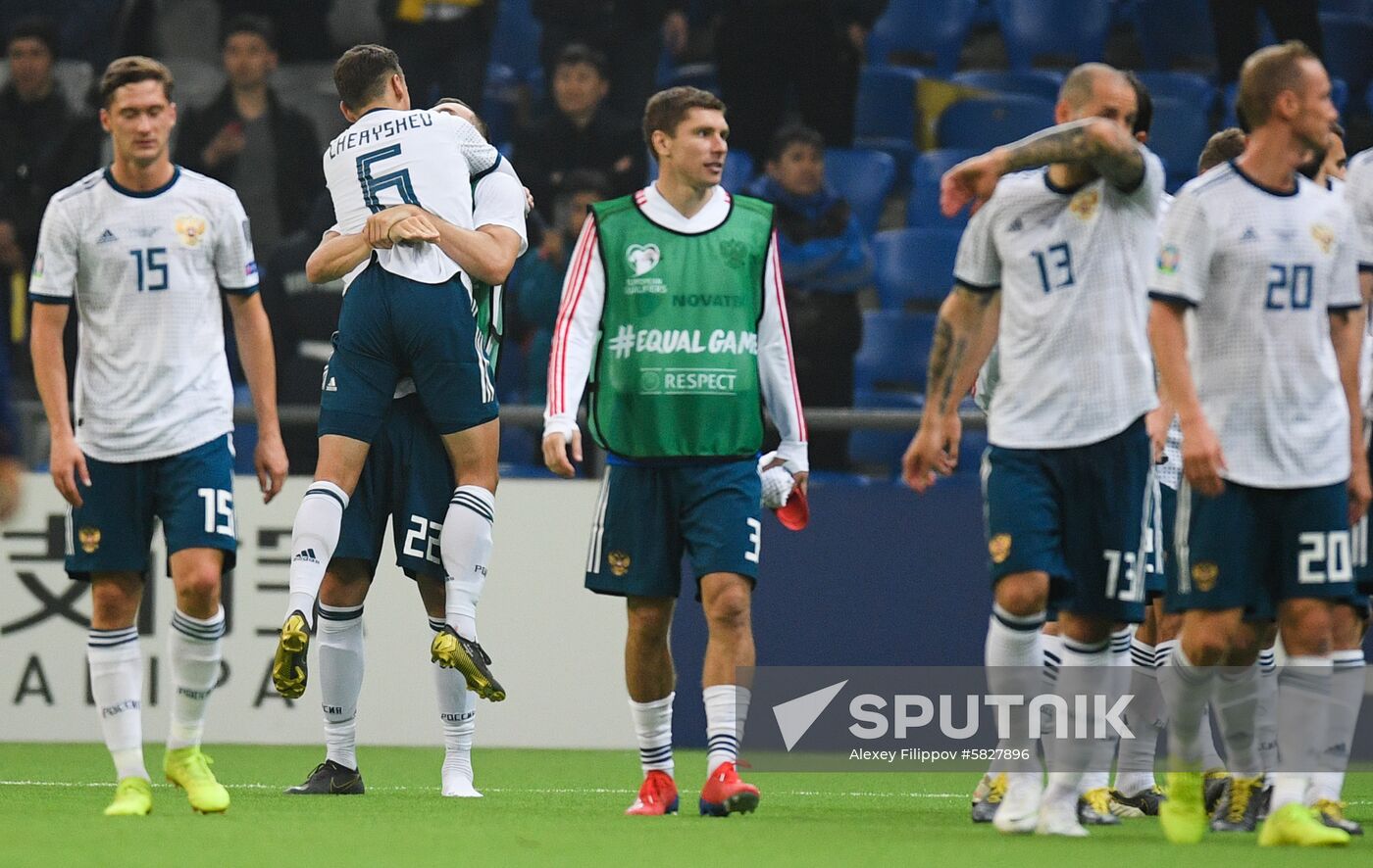 Kazakhstan Soccer Euro 2020 Kazakhstan - Russia