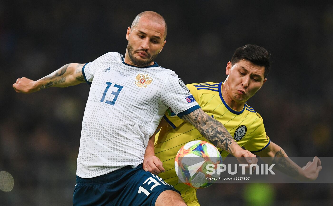 Kazakhstan Soccer Euro 2020 Kazakhstan - Russia