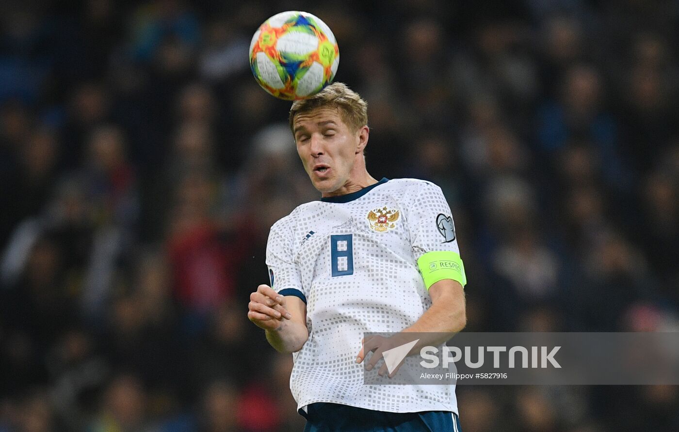 Kazakhstan Soccer Euro 2020 Kazakhstan - Russia