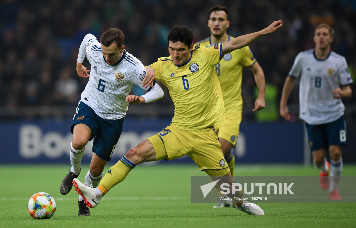 Kazakhstan Soccer Euro 2020 Kazakhstan - Russia