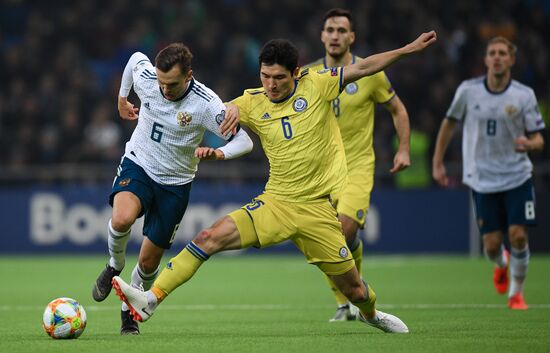 Kazakhstan Soccer Euro 2020 Kazakhstan - Russia