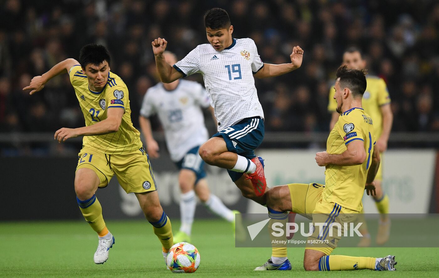 Kazakhstan Soccer Euro 2020 Kazakhstan - Russia