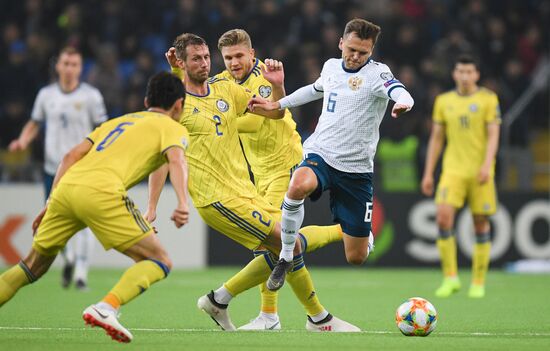 Kazakhstan Soccer Euro 2020 Kazakhstan - Russia