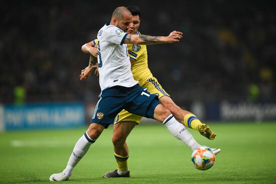 Kazakhstan Soccer Euro 2020 Kazakhstan - Russia