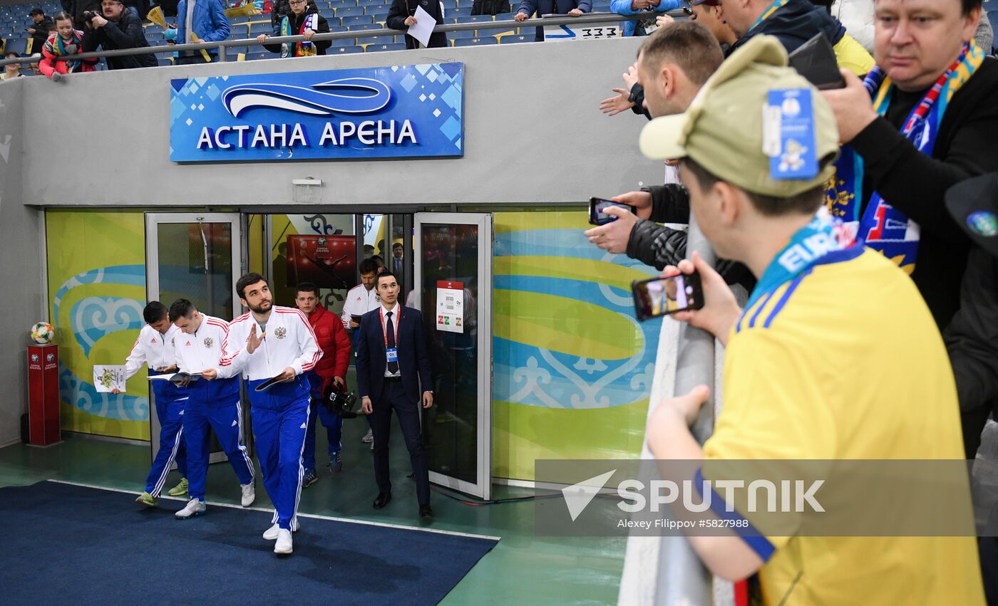 Kazakhstan Soccer Euro 2020 Kazakhstan - Russia