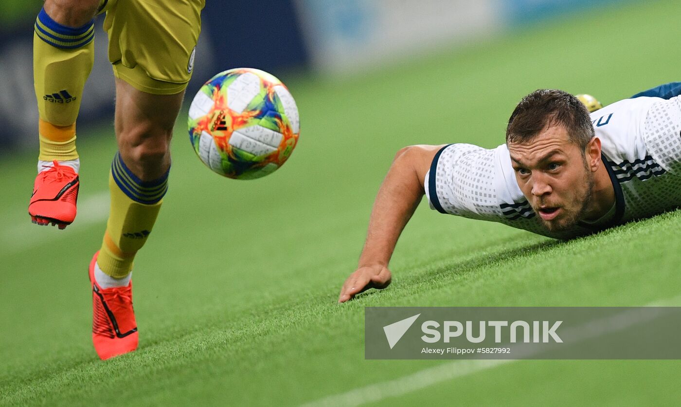 Kazakhstan Soccer Euro 2020 Kazakhstan - Russia