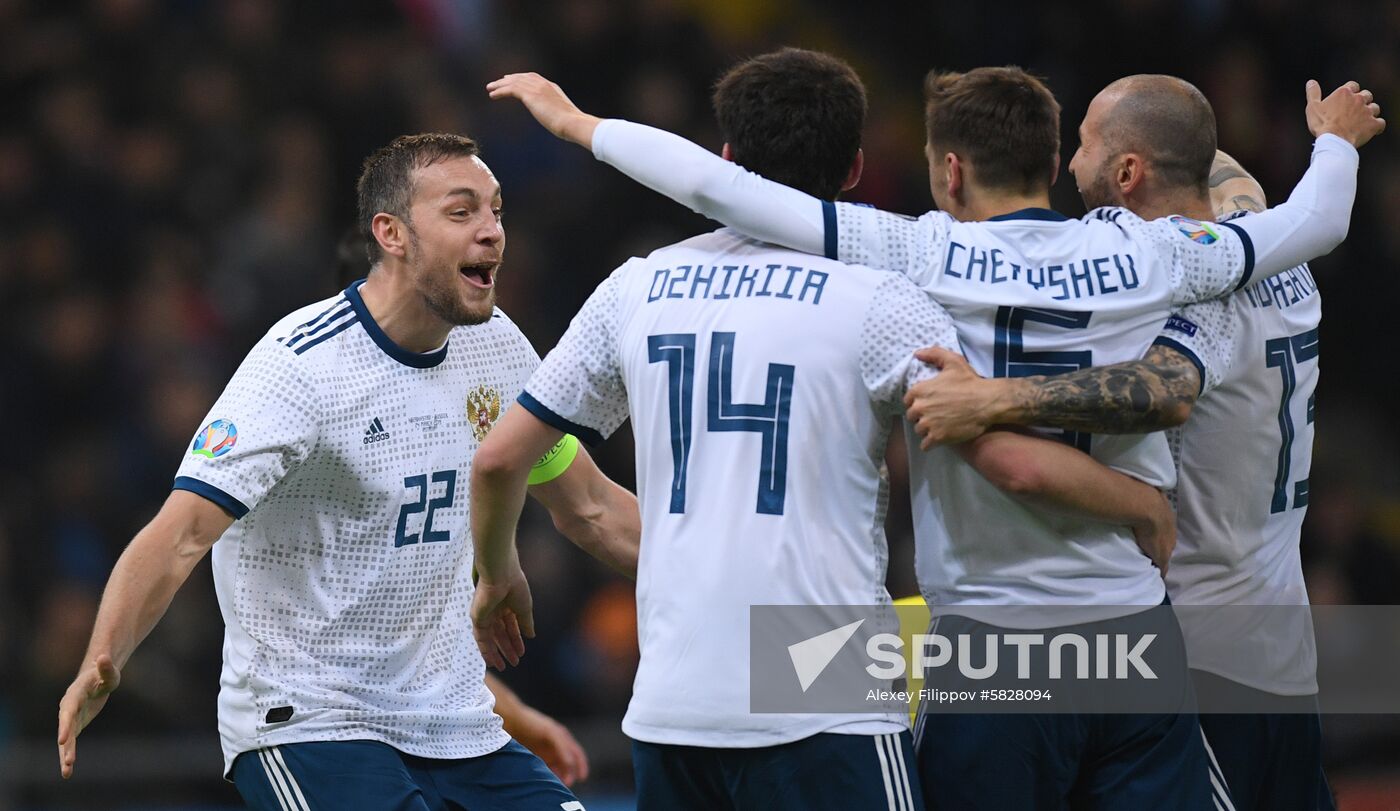 Kazakhstan Soccer Euro 2020 Kazakhstan - Russia