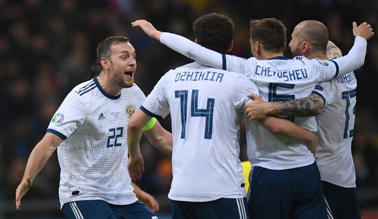 Kazakhstan Soccer Euro 2020 Kazakhstan - Russia