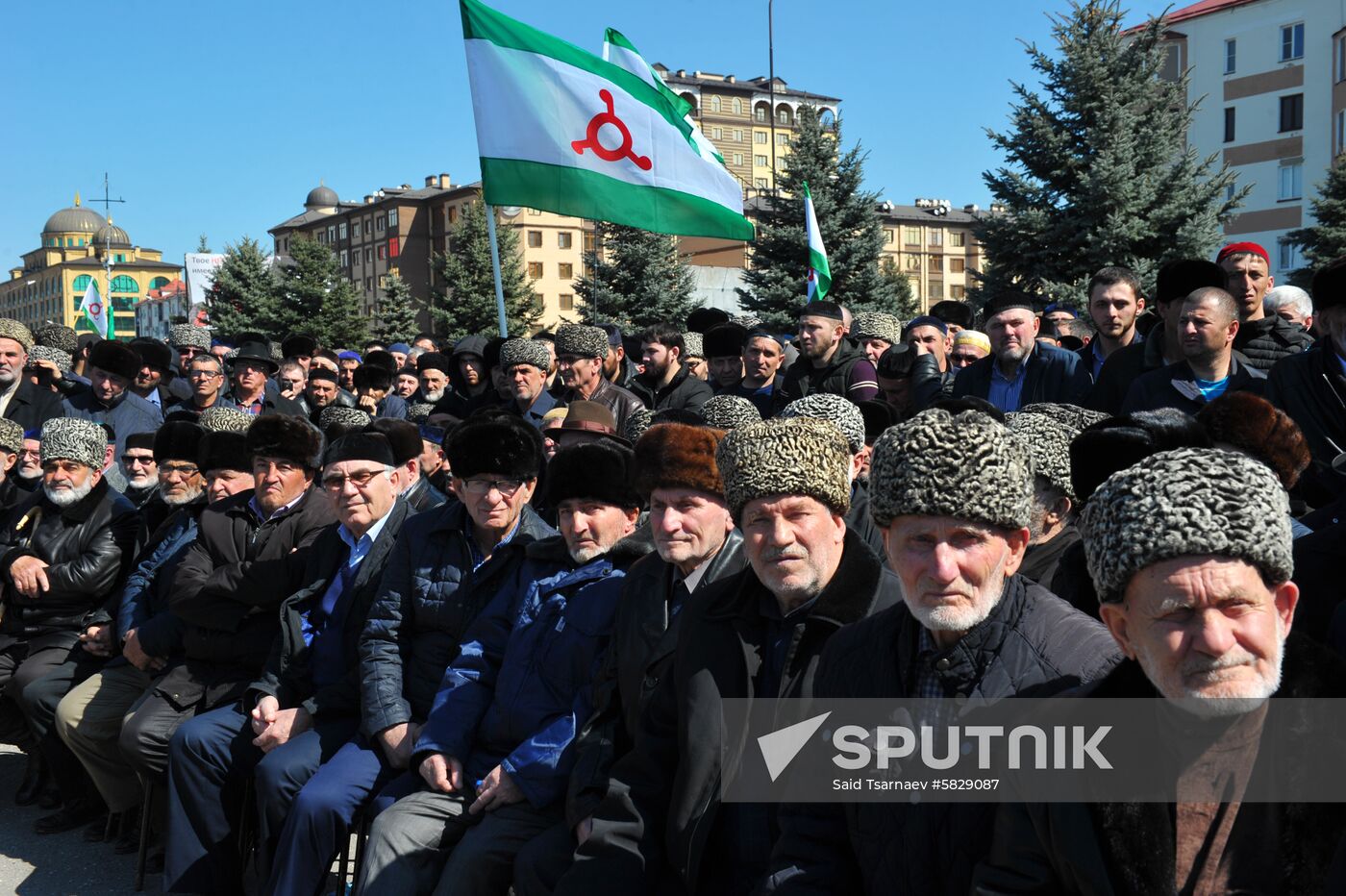 Rissia Ingushetia Protests