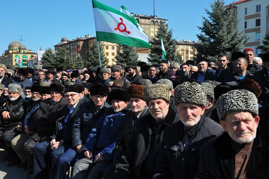 Rissia Ingushetia Protests