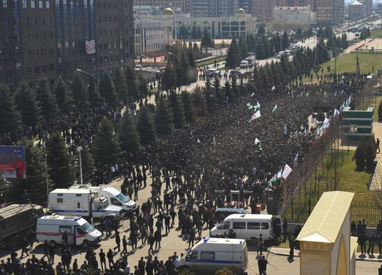 Rissia Ingushetia Protests