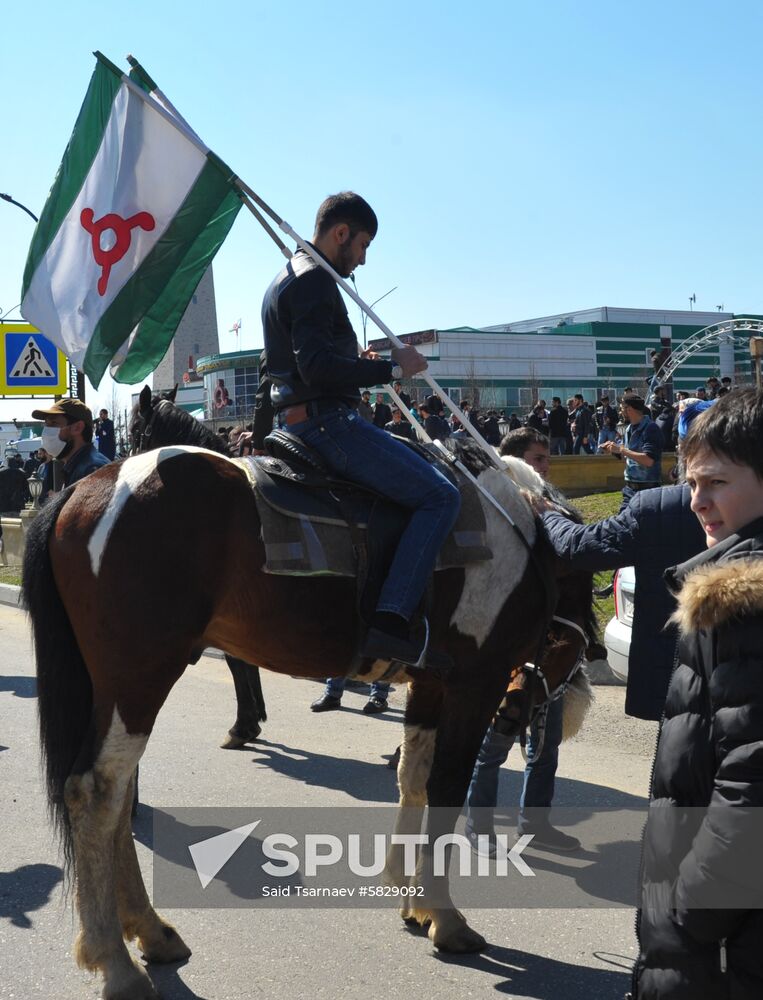 Rissia Ingushetia Protests