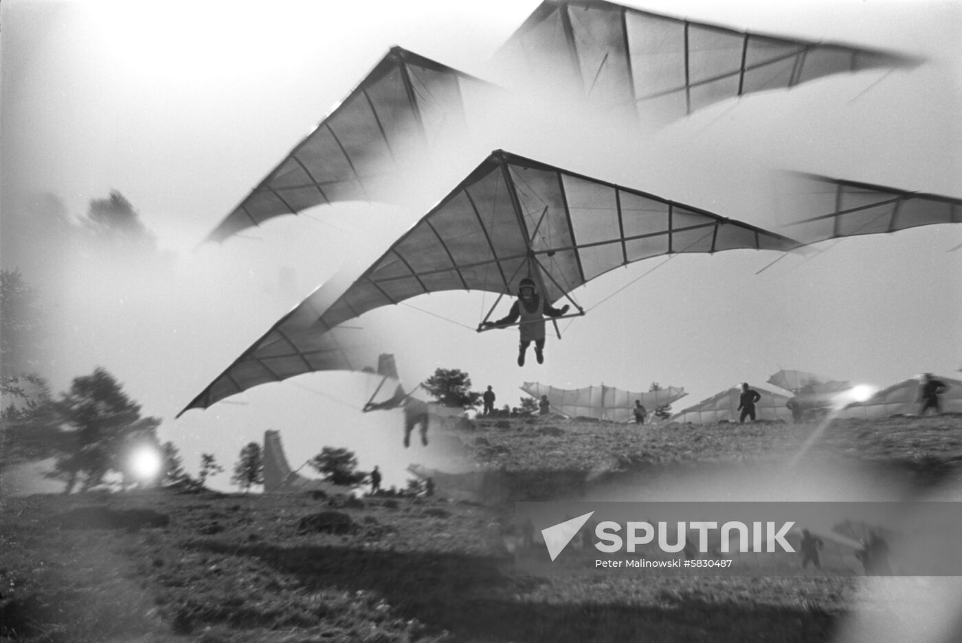Hang gliding
