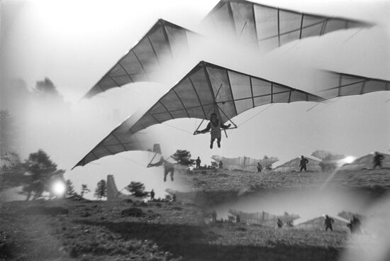 Hang gliding