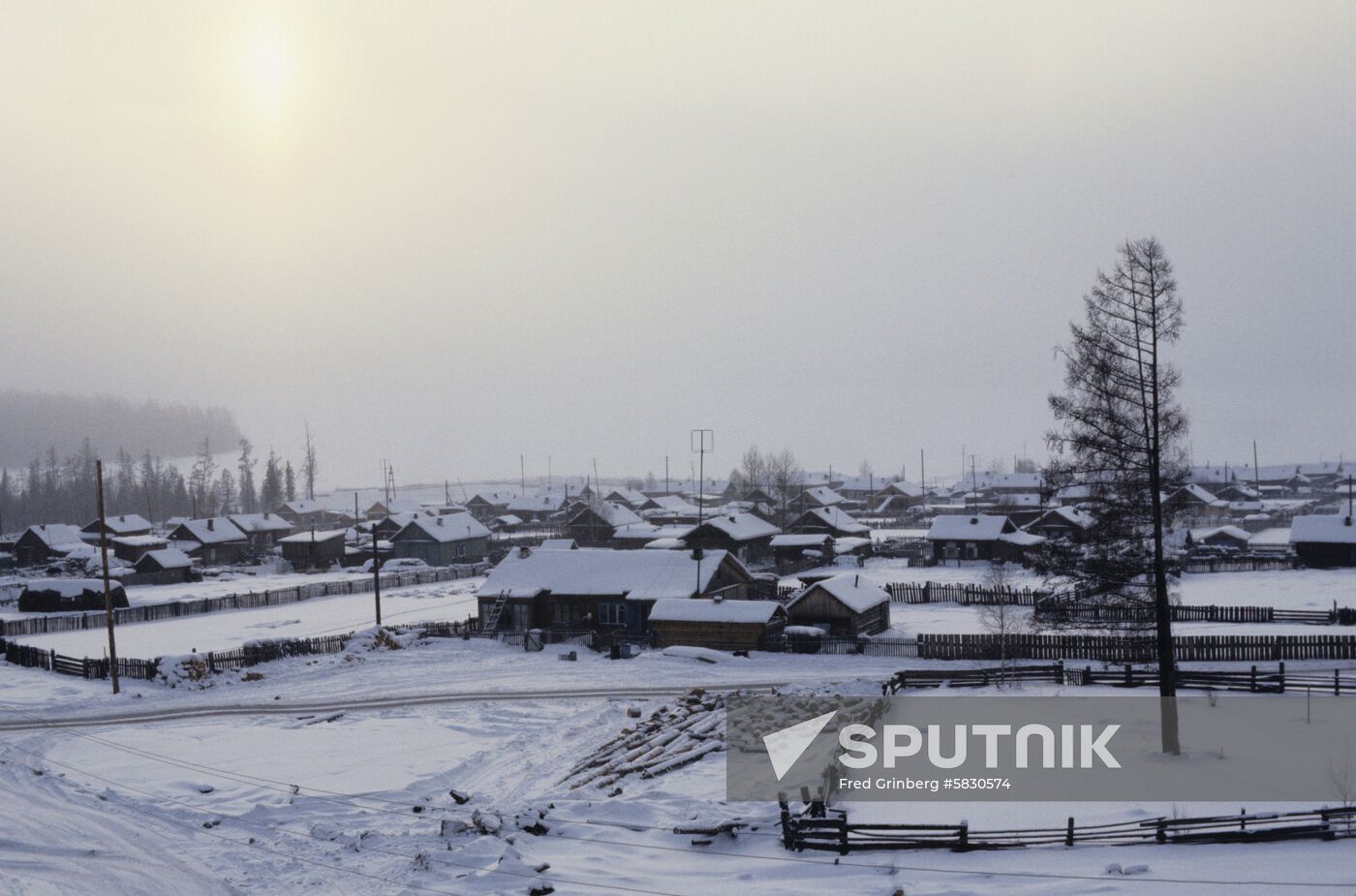 Podvolochnoye village in Irkutsk Region