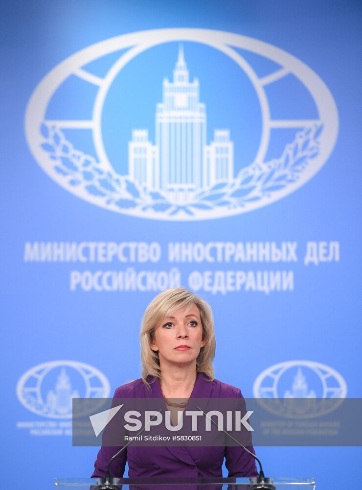 Russia Zakharova Briefing