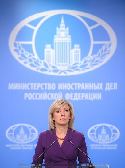 Russia Zakharova Briefing
