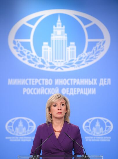 Russia Zakharova Briefing